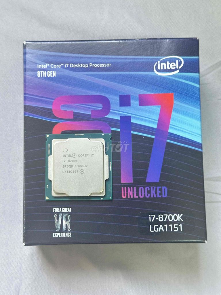 intel core i7 8700k. Mua bán Linh kiện (RAM, Card...) tại Quận Bình Thạnh Tp Hồ Chí Minh được đăng bởi Xưởng rang xay Coffee Phúc Lê hình 1