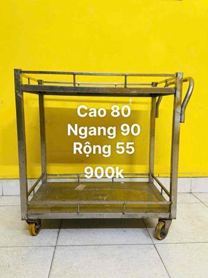 Xe đẩy Inox 2 tầng có bánh xe. Mua bán Đồ chuyên dụng, Giống nuôi trồng tại Quận Tân Bình Tp Hồ Chí Minh được đăng bởi Nguyen Tam