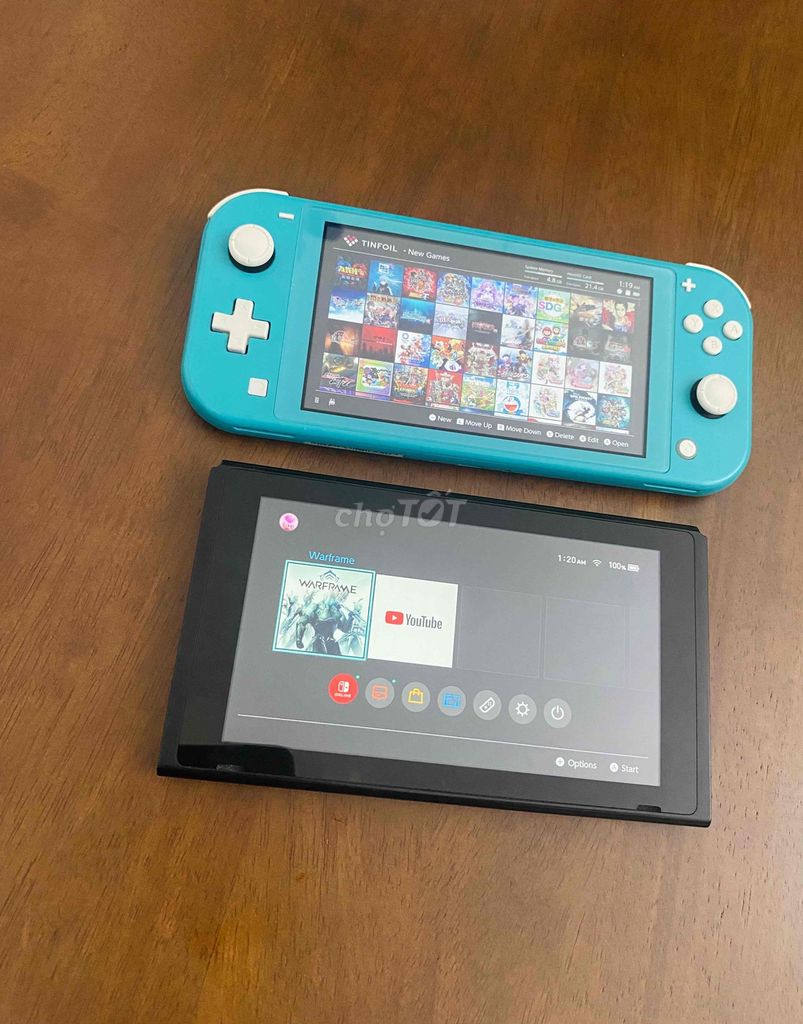 Nintendo switch Lite mod chip 128g , Thân V1 zin