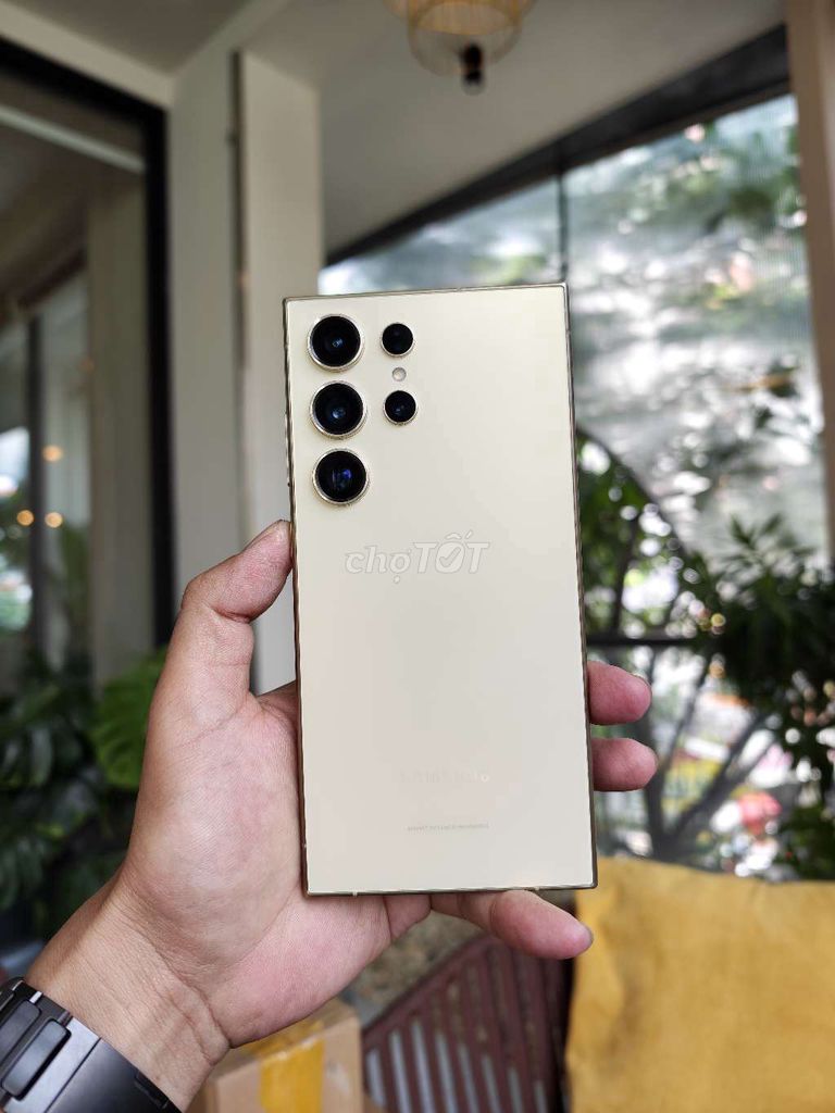 Samsung S24 Ultra 12/256GB Vàng Titan . Mua bán Điện thoại tại Quận 6 Tp Hồ Chí Minh được đăng bởi Đức Ty hình 1