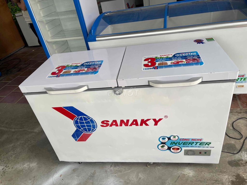 Tủ đông Sanaky Inverter 400 lít Trắng. Mua bán Tủ lạnh tại Quận Tân Phú Tp Hồ Chí Minh được đăng bởi cửa hàng thanh lý đồ cũ hình 1
