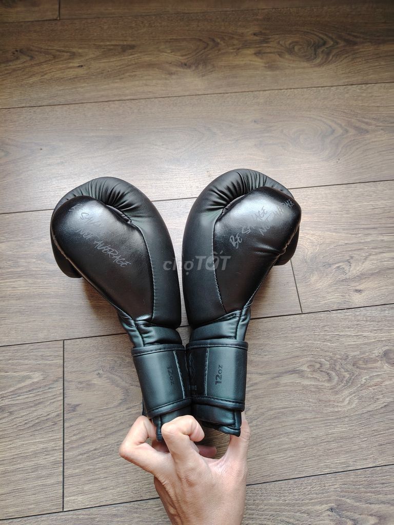 [XẢ KHO] Găng Boxing Saigon Savage Black 12OZ