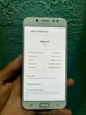 Samsung Galaxy J7 Plus Vàng 32GB. Mua bán Điện thoại tại Quận Liên Chiểu Đà Nẵng được đăng bởi Phương 