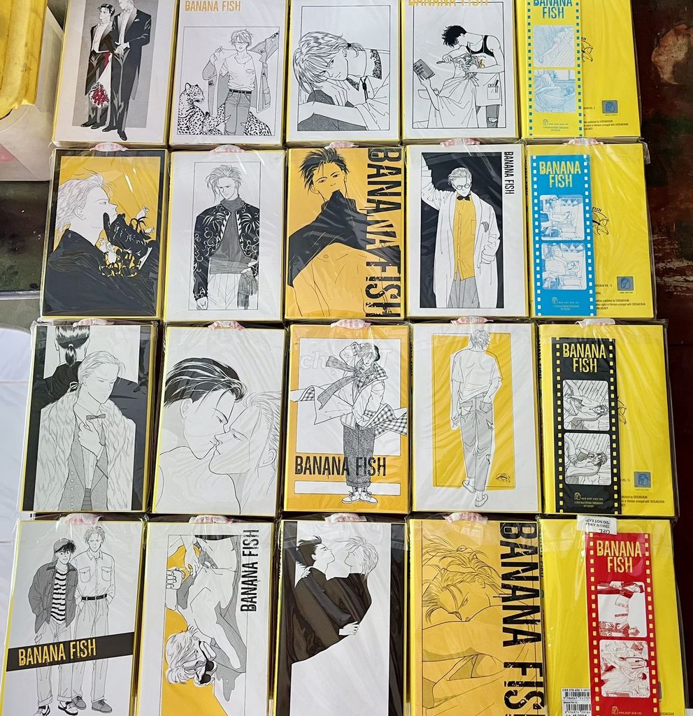 Banana Fish full bộ 20 tập, đầy đủ phụ kiện. Mua bán Sách tại Quận 4 Tp Hồ Chí Minh được đăng bởi Cao Vy hình 1