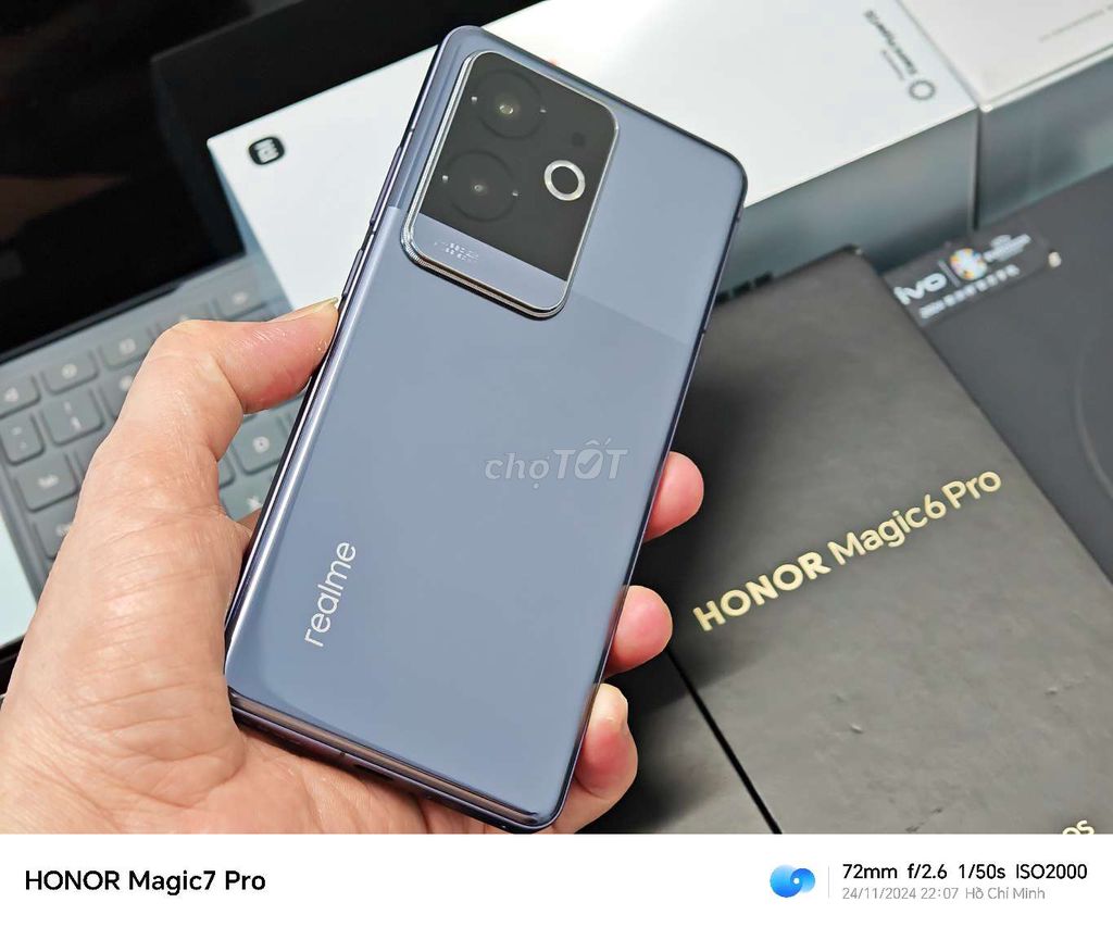 Realme GT6 5G 12GB/256GB Purler mới 99% có gl