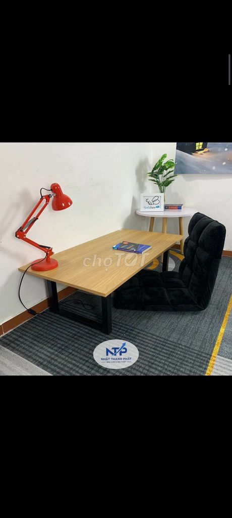 Bàn ngồi bệt Gỗ Cao su & MDF kèm ghế tatami. Mua bán Bàn ghế tại Thành phố Dĩ An Bình Dương được đăng bởi Nội Thất Nhật Thanh Phát hình 1