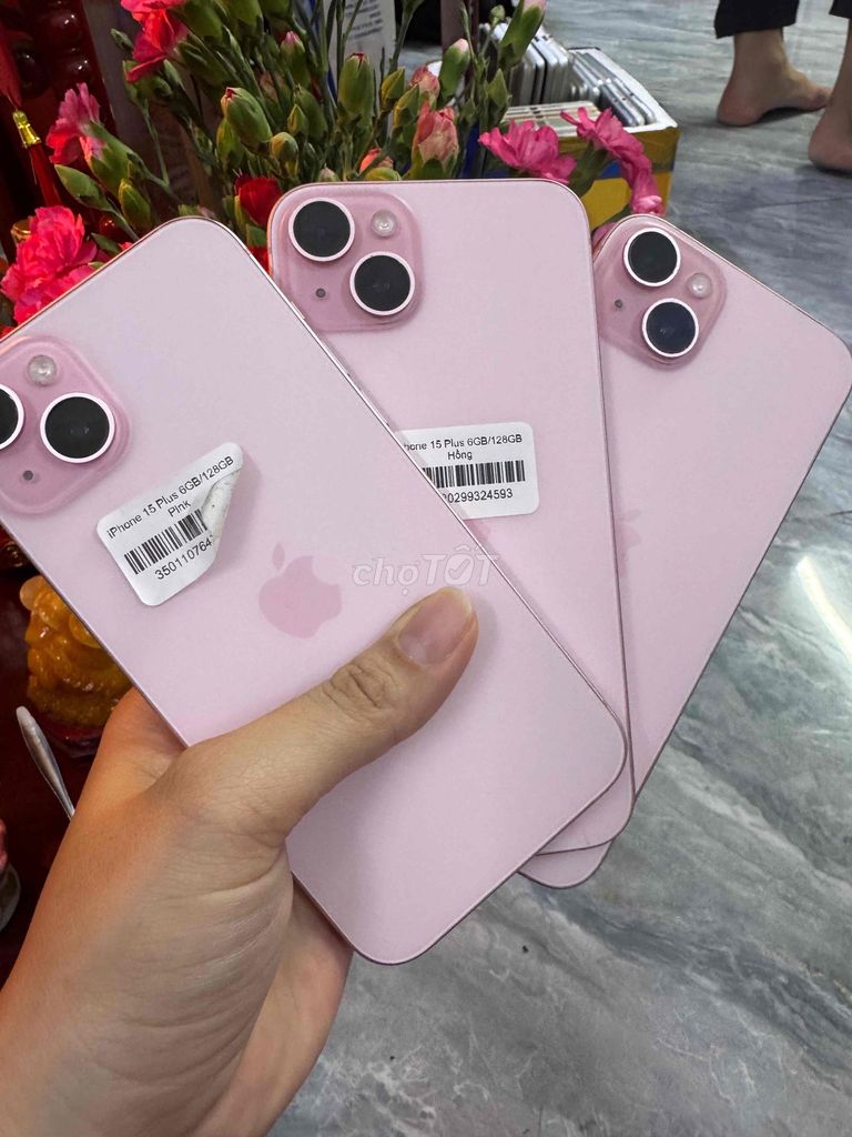 Apple iPhone 15 Plus 128GB Hồng. Mua bán Điện thoại tại Quận 4 Tp Hồ Chí Minh được đăng bởi Phan Pha hình 1