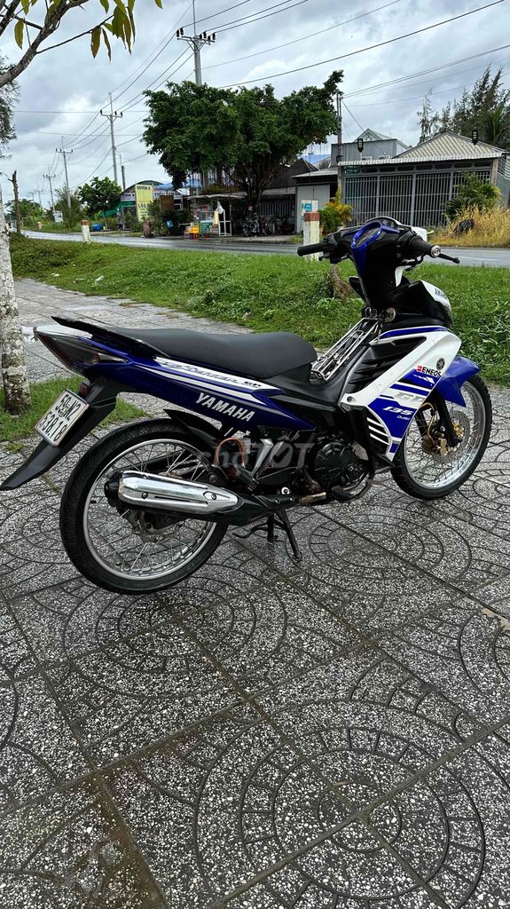 Yamaha Exciter 135 Trắng Xanh. Mua bán Xe máy tại Thị xã Ngã Năm Sóc Trăng được đăng bởi Nhật hình 1