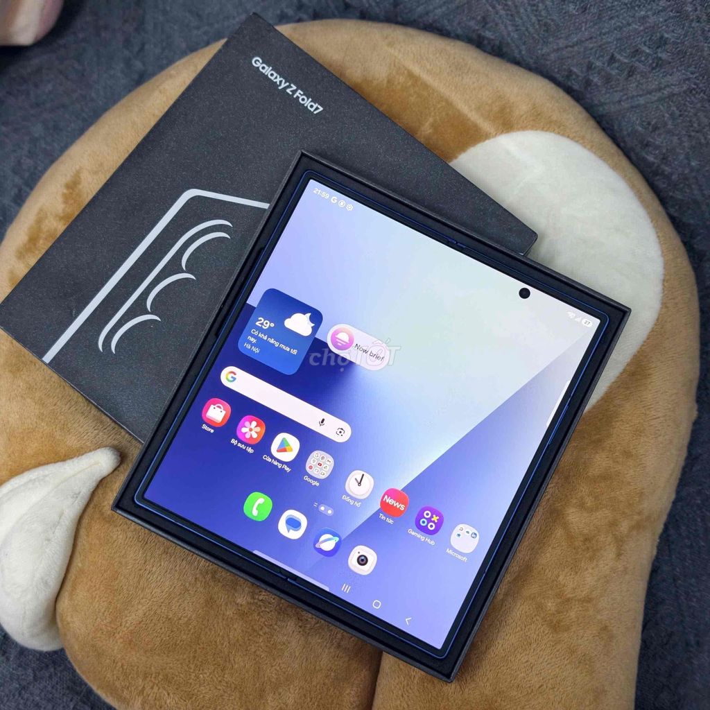 Samsung Galaxy Z Fold7 12GB/256GB Xanh Navy. Mua bán Điện thoại tại Quận Ninh Kiều Cần Thơ được đăng bởi SUN APPLE STORE hình 1