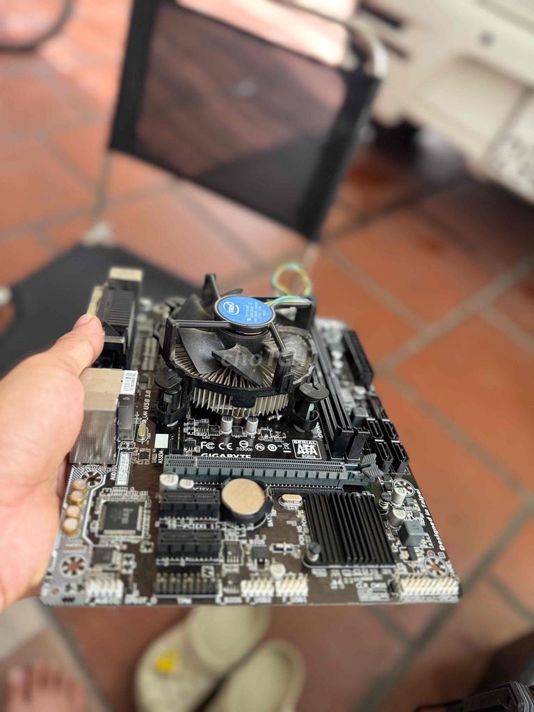 Combo Mainboard Gigabyte H110 CPU Intel i3 6100. Mua bán Linh kiện (RAM, Card...) tại Thành phố Nha Trang Khánh Hòa được đăng bởi Nguyễn Duy Lâm hình 1