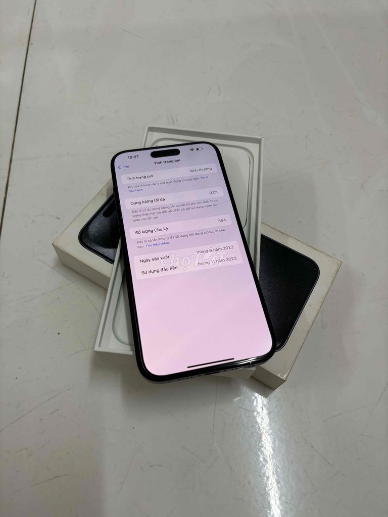 Iphone 15 Pro Max 256gb Blue Qte Esim zin ap