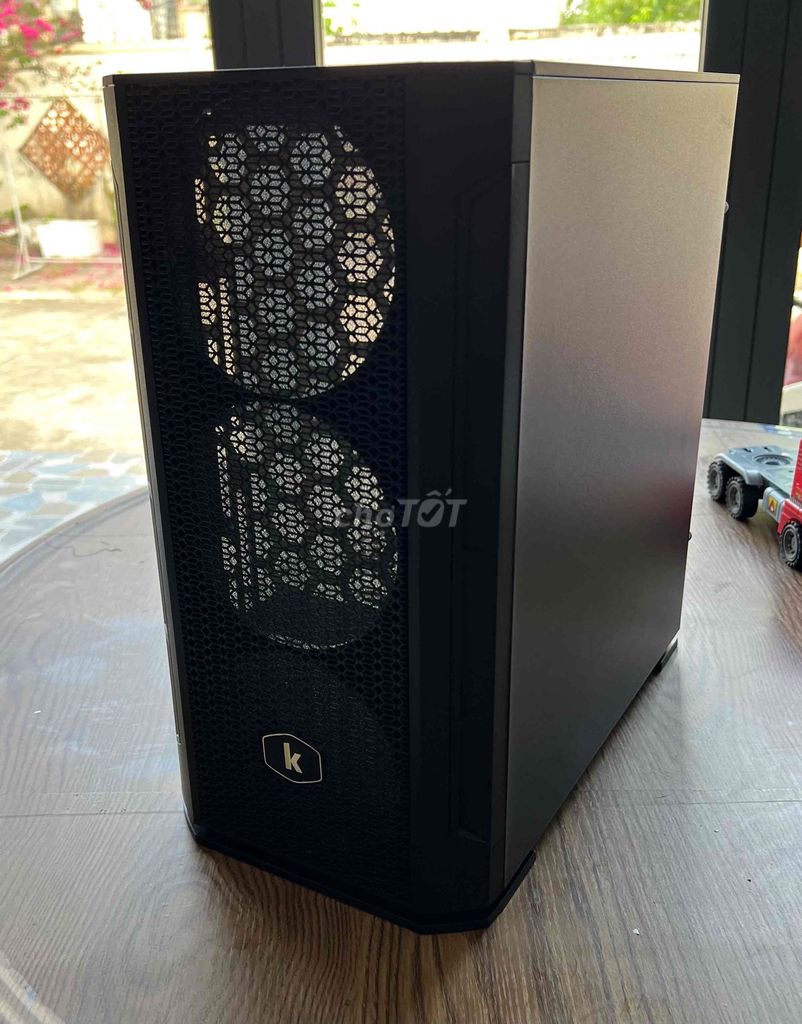 Vỏ case led size ATX new (nobox). Mua bán Phụ kiện (Màn hình, Chuột...) tại Thành phố Cà Mau Cà Mau được đăng bởi UYVU PC hình 1