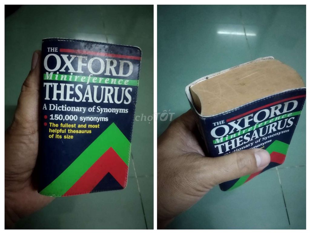 Sách xưa 1992 sưu tầm:Tự điển The Oxford Thesaurus