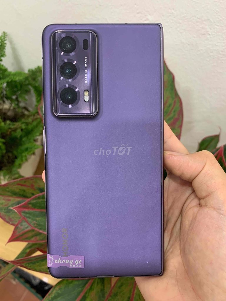 Honor Magic V2 512GB Tím Điện thoại gập. Mua bán Điện thoại tại Quận Hoàng Mai Hà Nội được đăng bởi Ánh Dương Store hình 1