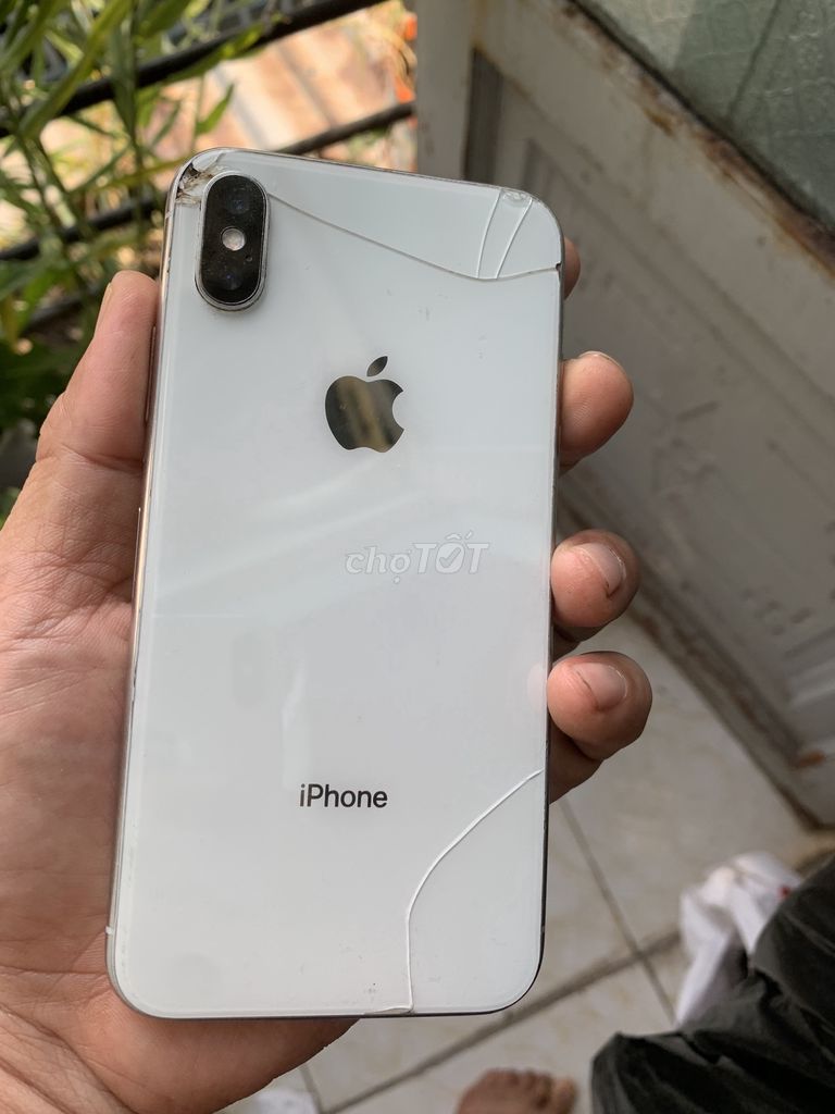 Xác iphone X bể màn