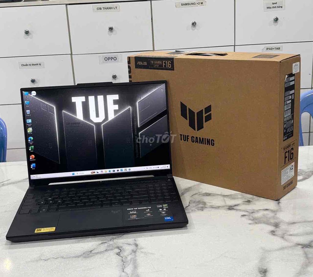 Asus TUF Gaming F16 Core 5 210H/16GB/512GB/3050 6G. Mua bán Laptop tại Quận Ninh Kiều Cần Thơ được đăng bởi Thông Nguyễn hình 1