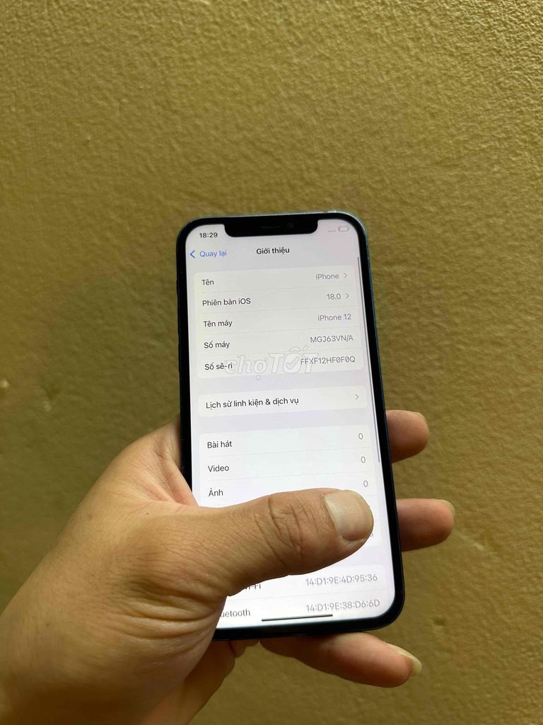 12 thường 64gb quốc tế VN/A. Mua bán Điện thoại tại Quận Long Biên Hà Nội được đăng bởi ĐA Mobile hình 1