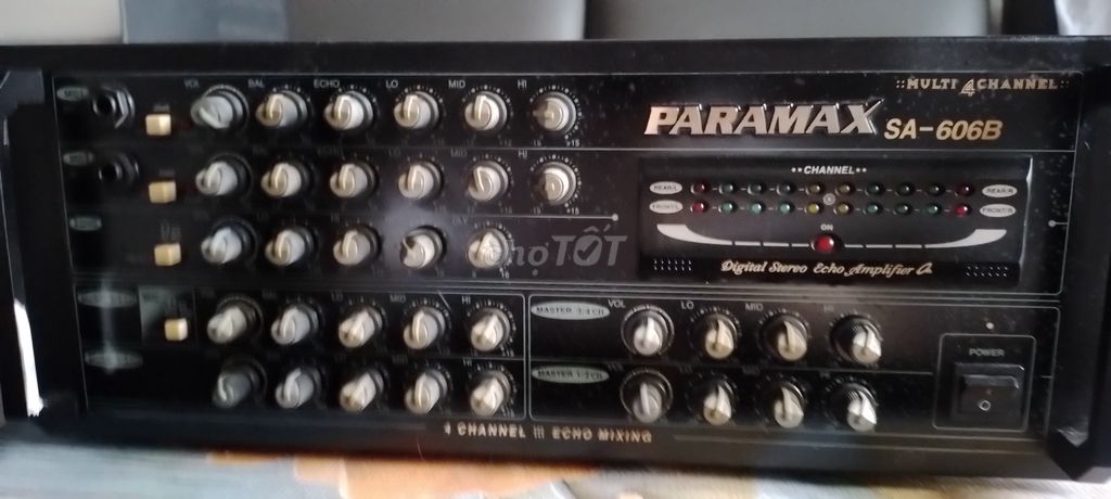 Amply Paramax SA-606B 4 kênh 950W Vang liền. Mua bán Tivi, Âm thanh tại Quận Long Biên Hà Nội được đăng bởi Hung Tranviet hình 1