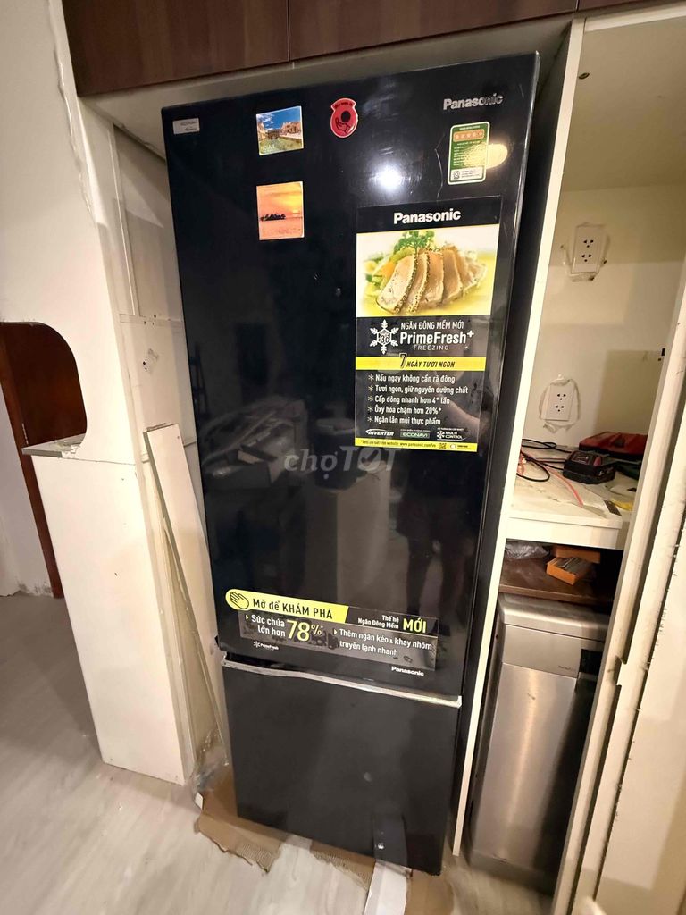 Tủ lạnh Panasonic NR-BC369Q Đen 322L. Mua bán Tủ lạnh tại Thành phố Thủ Đức Tp Hồ Chí Minh được đăng bởi Thanh thủy hình 1