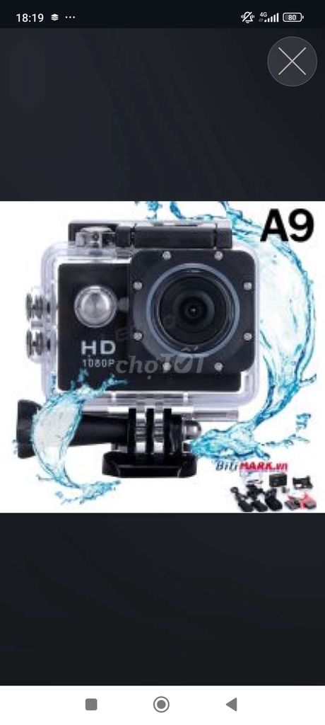 Cam hành trình xe máy A9 FHD1080P full hộp