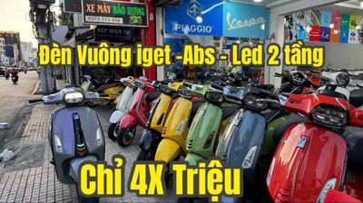 Vespa Đèn Vuông Led 2 tầng , iget , abs BSTP. Mua bán Xe máy tại Quận Phú Nhuận Tp Hồ Chí Minh được đăng bởi VESPA  PIAGGIO BẢO HƯNG Vespa cũ trả góp 