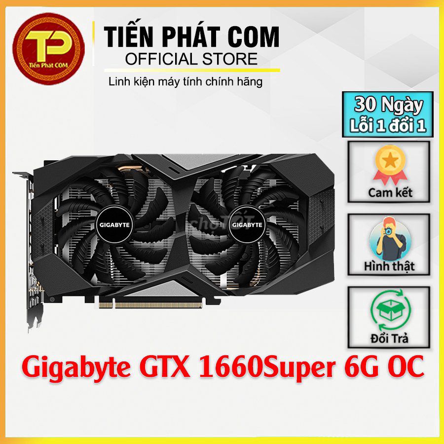 Card Màn Hình GTX 1660 Super Gigabyte 6G