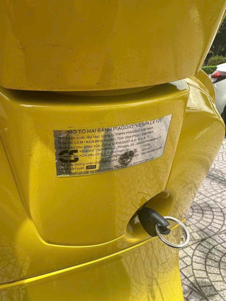 Piaggio Vespa LX 2010 zin đep vĩnh long. Mua bán Xe máy tại Thành phố Vĩnh Long Vĩnh Long được đăng bởi xe máy Tùng Beo hình 5