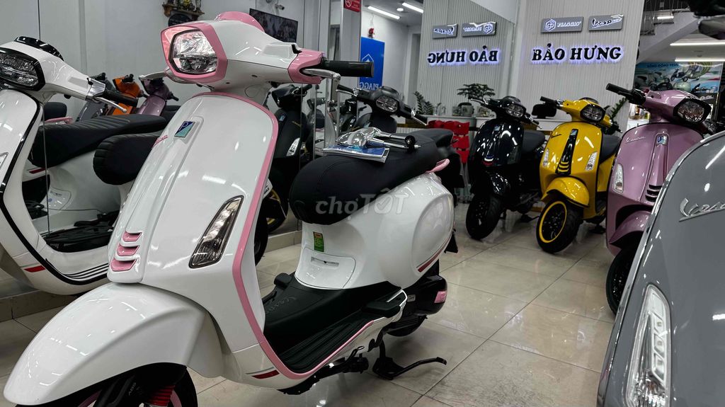 Vespa Sprint S125 Trắng hồng 1 chủ T8/2024. Mua bán Xe máy tại Quận Phú Nhuận Tp Hồ Chí Minh được đăng bởi VESPA  PIAGGIO BẢO HƯNG Vespa cũ trả góp  hình 15