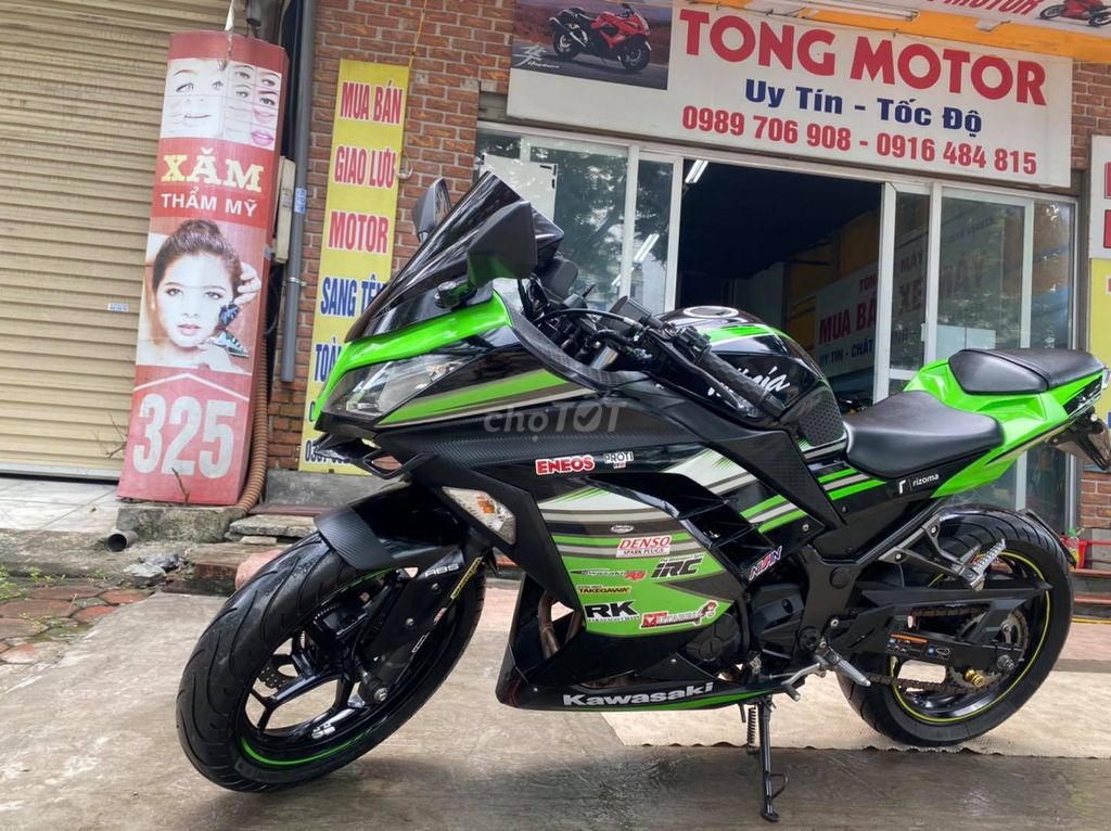 Kawasaki Ninja 300 cc. Mua bán Xe máy tại Quận Cầu Giấy Hà Nội được đăng bởi Tong motor xe may hình 2