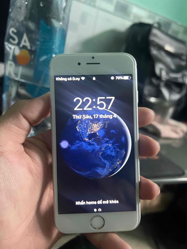 Apple iPhone 6 Bạc Đã sử dụng. Mua bán Điện thoại tại Thành phố Biên Hòa Đồng Nai được đăng bởi Vũ Mạnh Đức hình 1