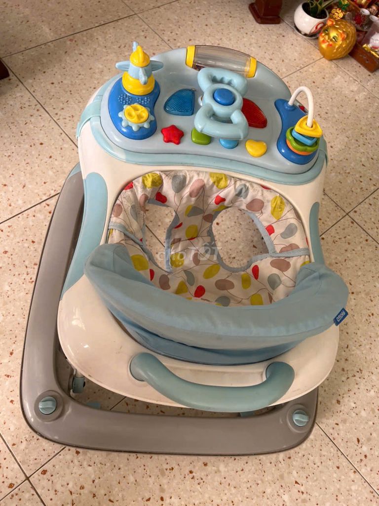 Xe tập đi Akigo Xanh, Trắng, Xám. Mua bán Mẹ và bé tại Thành phố Bến Tre Bến Tre được đăng bởi Thanh Van hình 1