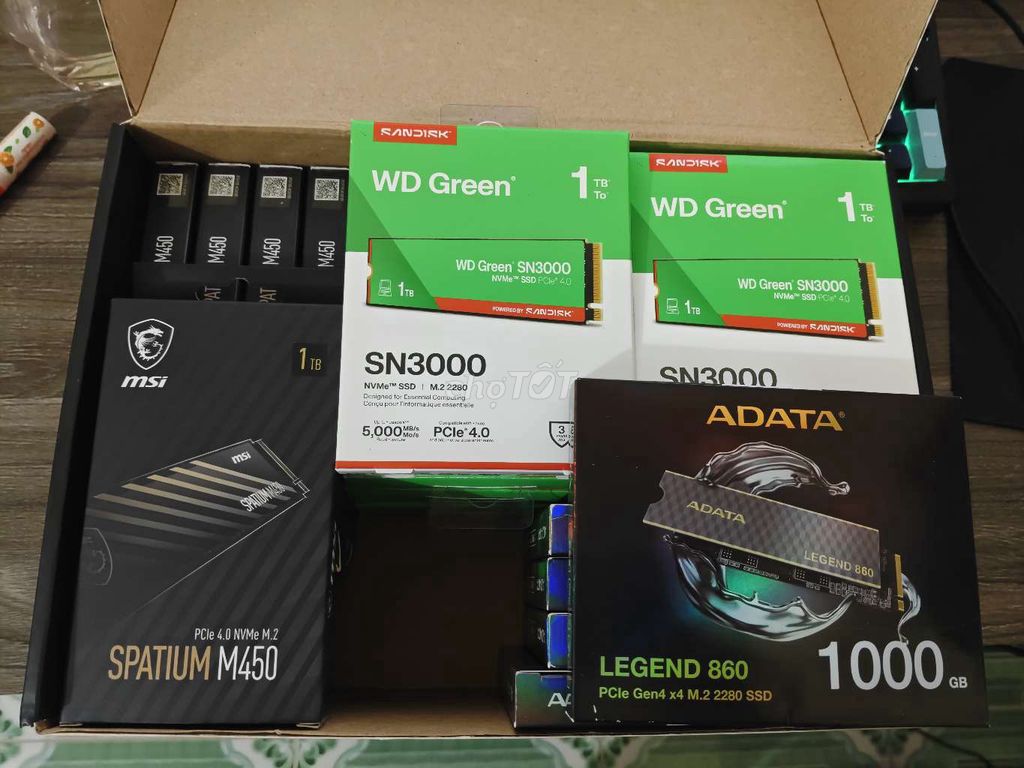 Ổ cứng SSD WD SN3000 1TB. Mua bán Linh kiện (RAM, Card...) tại Quận Cẩm Lệ Đà Nẵng được đăng bởi Thế Phúc hình 1