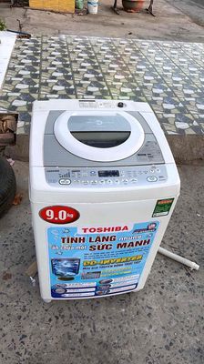 bán máy giặt toshiba 9kg inverter zin đẹp mới