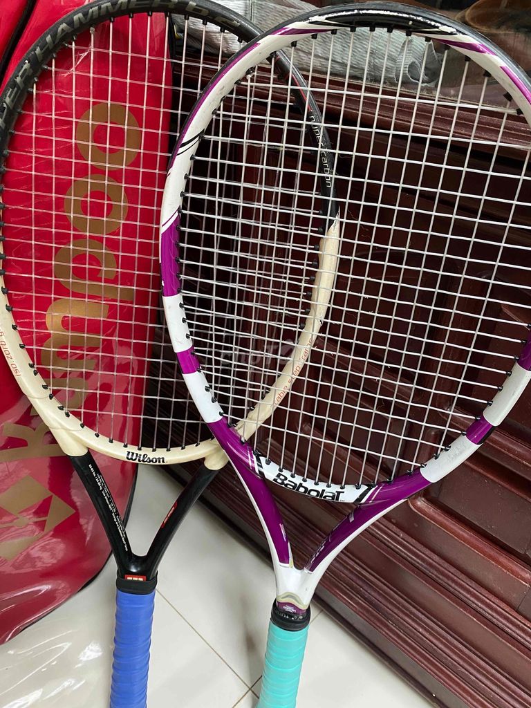 Bán 02 cây vợt tennis Babolat - wilson- 255g