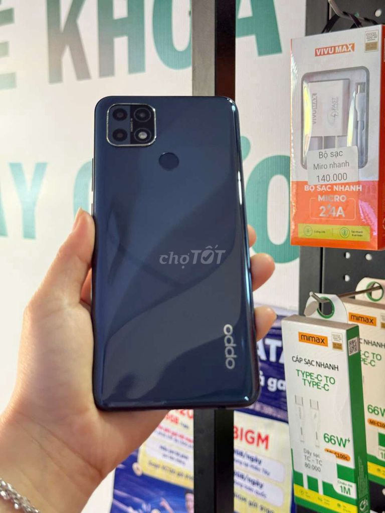 Oppo A15 32GB Xanh đen. Mua bán Điện thoại tại Thành phố Sóc Trăng Sóc Trăng được đăng bởi điện thoại giá sỉ 501lê Hồng Phong  hình 1
