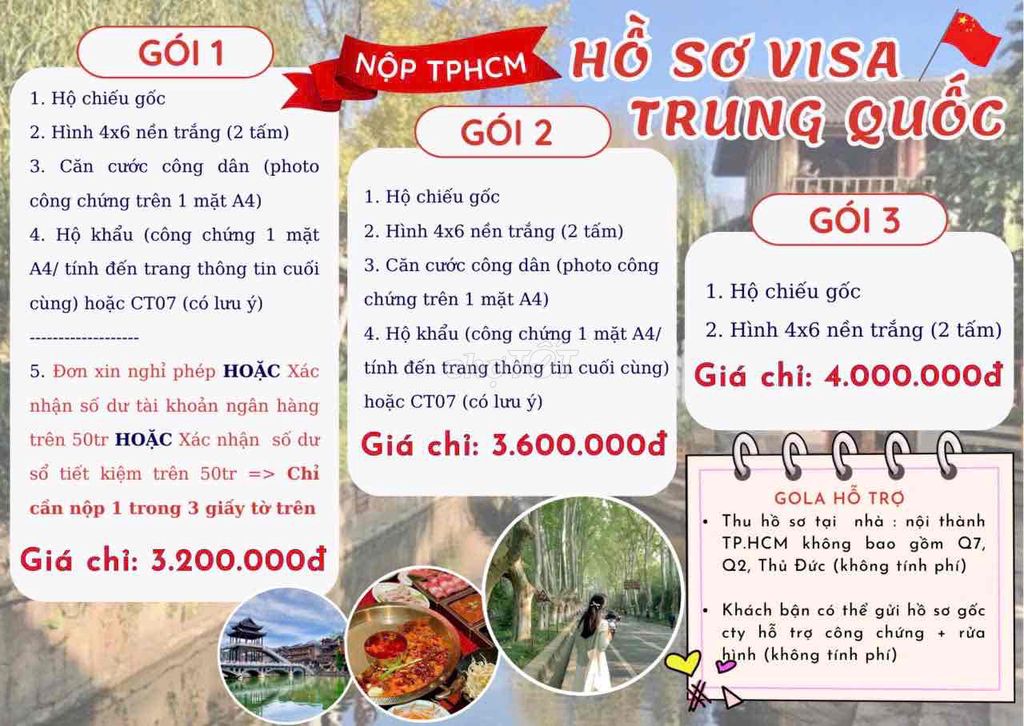 Dịch vụ visa Trung Quốc