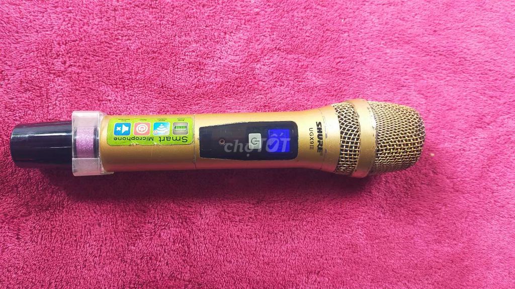 Microphone Shure UGX9III Vàng. Mua bán Tivi, Âm thanh tại Huyện Bình Chánh Tp Hồ Chí Minh được đăng bởi âm thanh gia đình  hình 1
