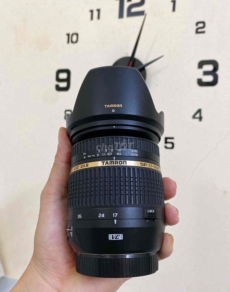 Lens Tamron 17-50f2.8 VC cho canon