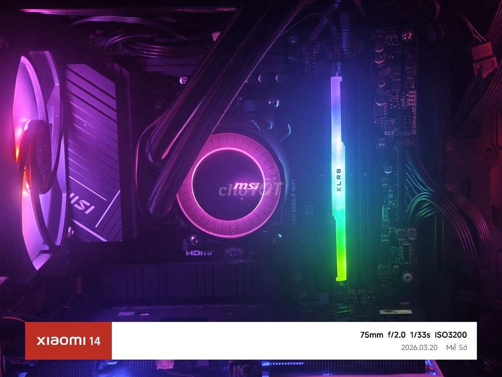 Mainboard MSI B650 R5 7600X ES 16GB DDR5. Mua bán Linh kiện (RAM, Card...) tại Huyện Văn Giang Hưng Yên được đăng bởi van phuc nguyen hình 1