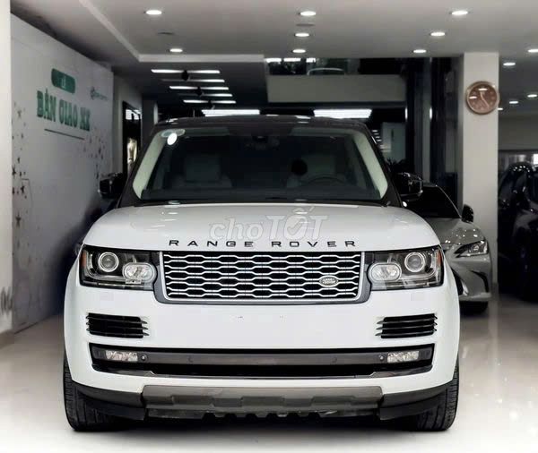 Range Rover Supercharged 5.0 2013 trắng/kem