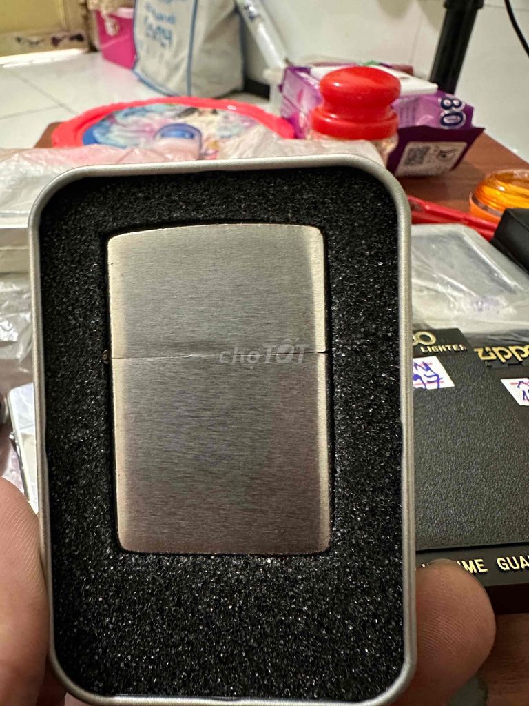 Zippo cổ xưa chuẩn Mỹ tặngbốc đá âm hay to gà khoẻ