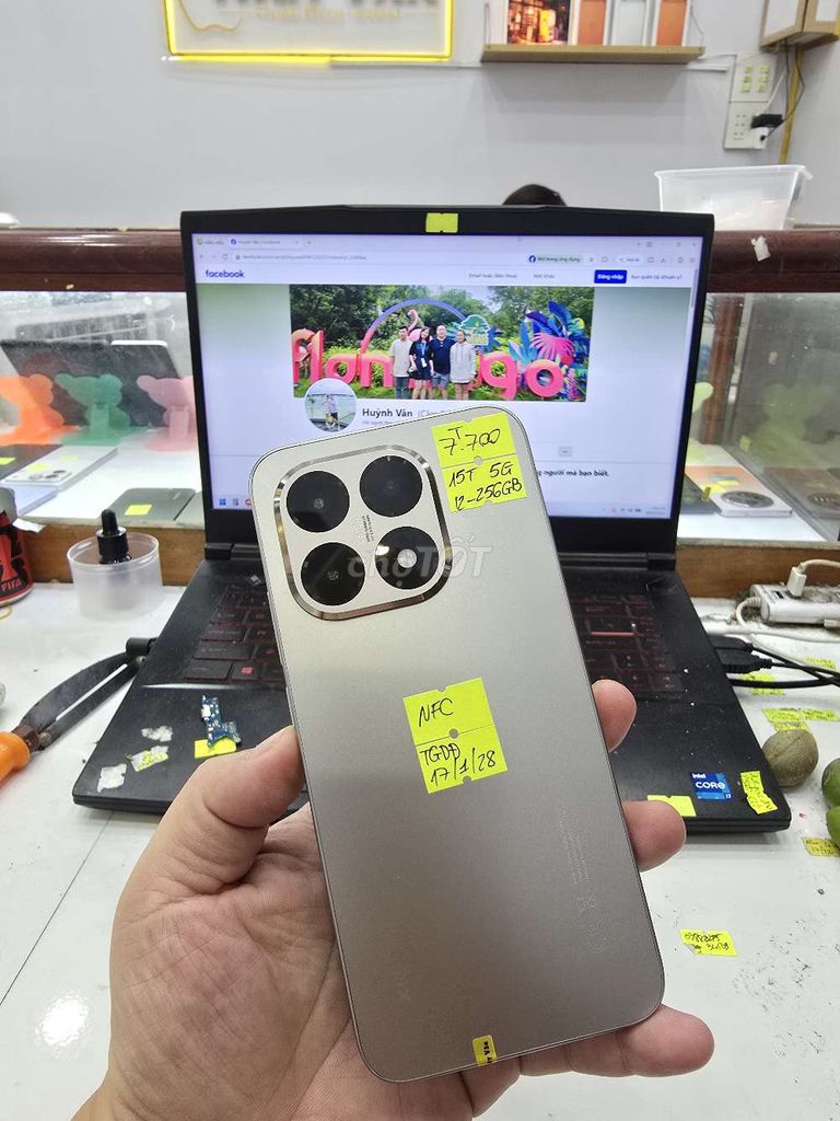 Xiaomi 15T 5G 12GB/256GB . Mua bán Điện thoại tại Thành phố Long Xuyên An Giang được đăng bởi Facebook Cầm Đồ Thúy Vân hình 1