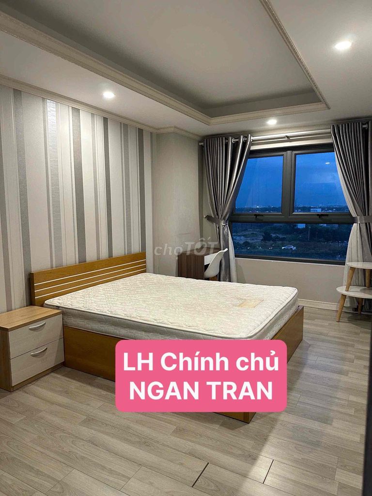 CHÍNH CHỦ cho thuê căn 2PN-2WC View sông Full nội thất