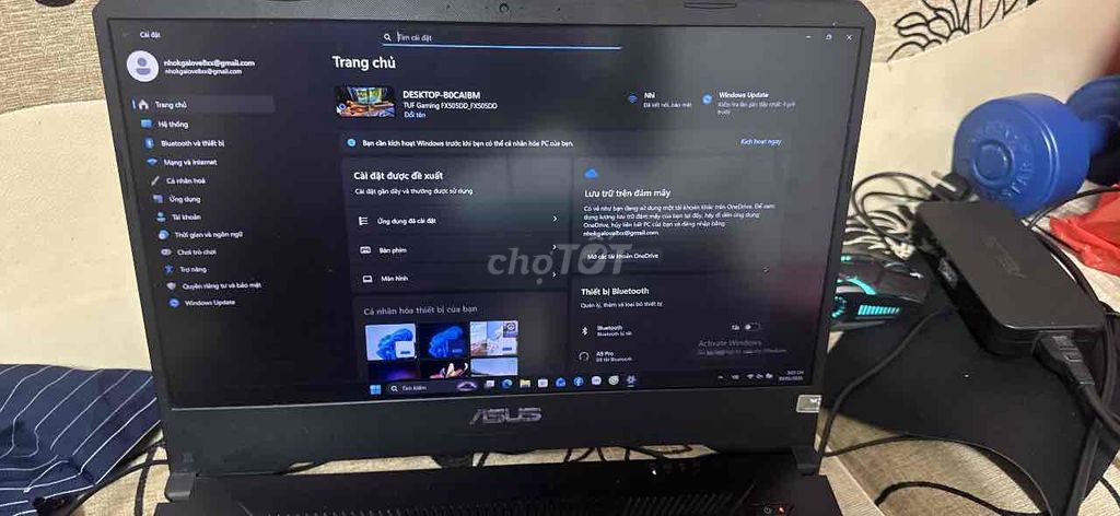 Laptop Asus TUF Gaming FX505DD Đen. Mua bán Laptop tại Thành phố Thủ Đức Tp Hồ Chí Minh được đăng bởi Hiếu hình 1