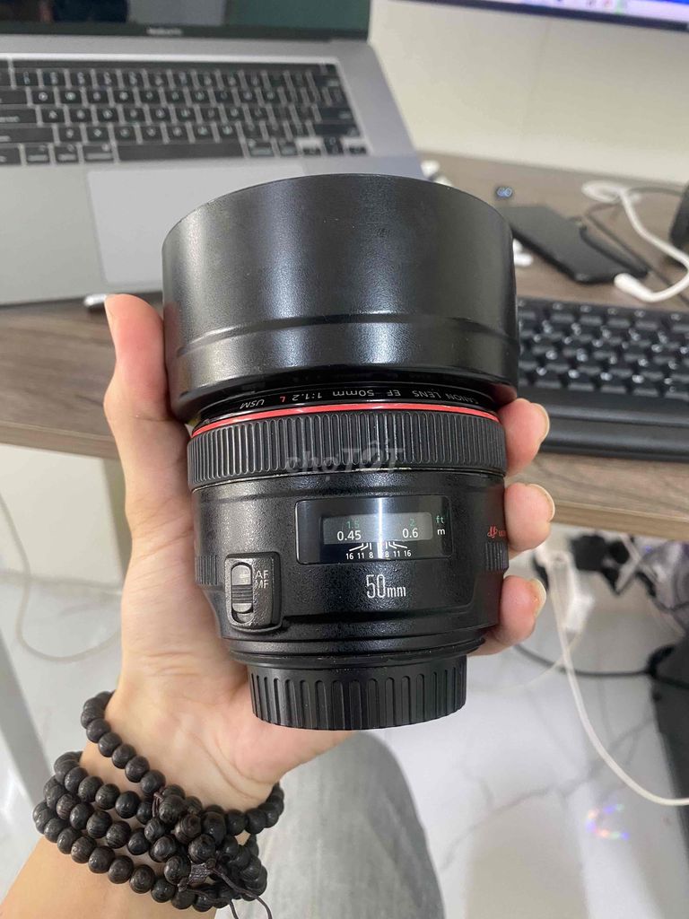 lens EF 50f1.2 L