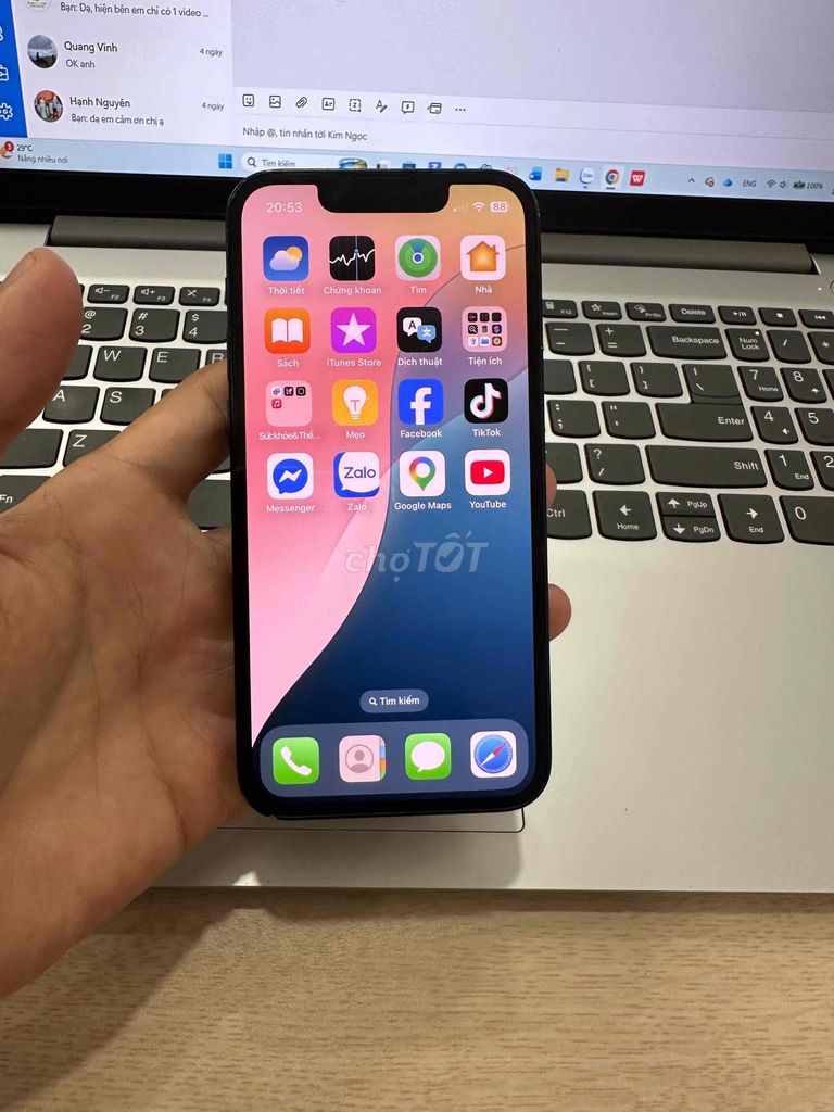 Apple iPhone 13 mini. Mua bán Điện thoại tại Thành phố Thủ Đức Tp Hồ Chí Minh được đăng bởi Khanh hình 1