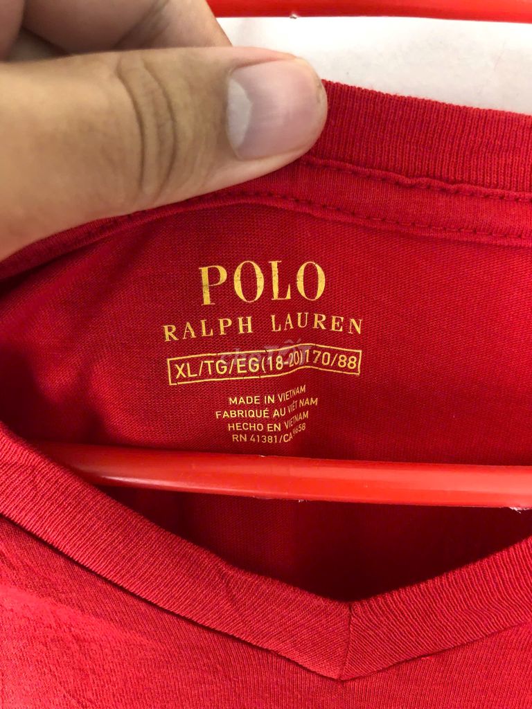 Áo thun RL Vneck. Mua bán Quần áo tại Thành phố Biên Hòa Đồng Nai được đăng bởi Tran Ngoc Thien hình 3