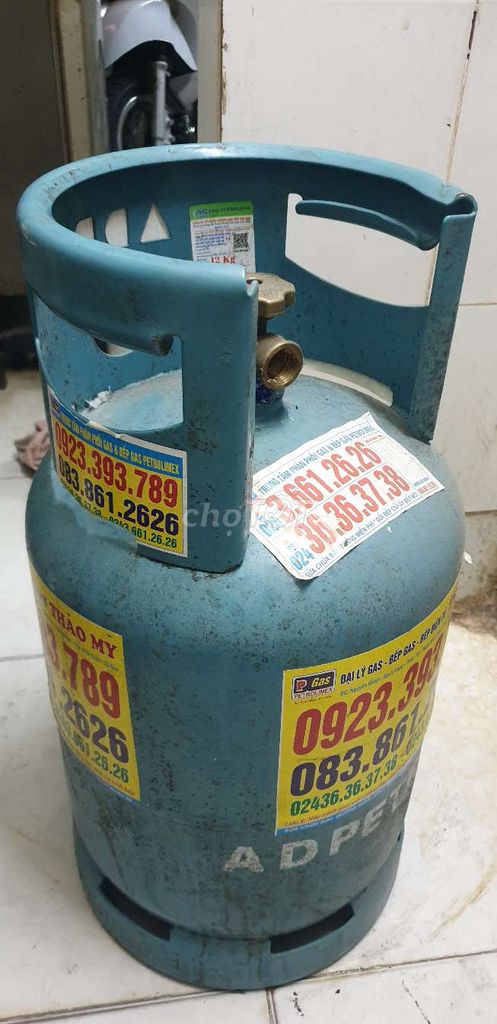 Thanh lý vỏ bình gas 12kg còn mới