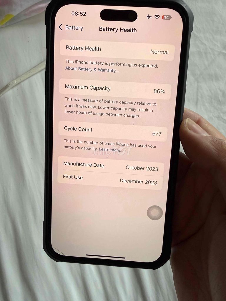 Apple iPhone 15 Plus 256GB Đen. Mua bán Điện thoại tại Thành phố Buôn Ma Thuột Đắk Lắk được đăng bởi Huy Trần hình 1