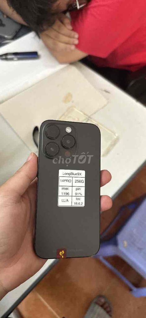 Apple iPhone 14 Pro 256GB Đen Like New. Mua bán Điện thoại tại Quận Cầu Giấy Hà Nội được đăng bởi Long blue 9x hình 1